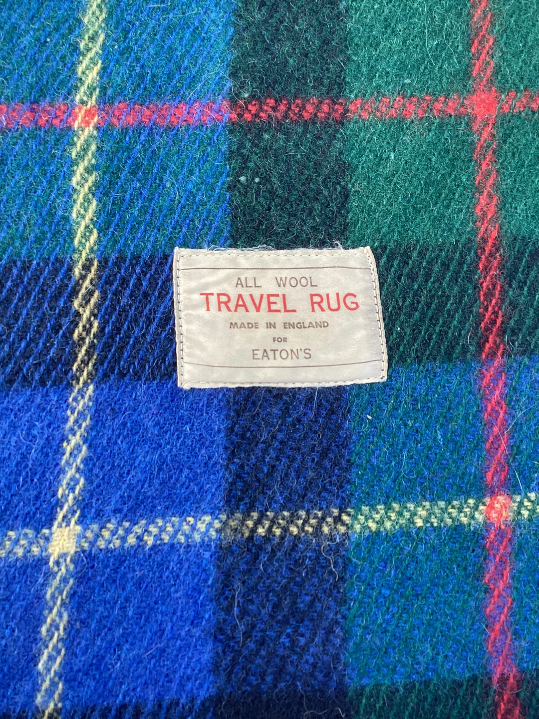 Eaton's All Wool Travel Rug Plaid - photo 3