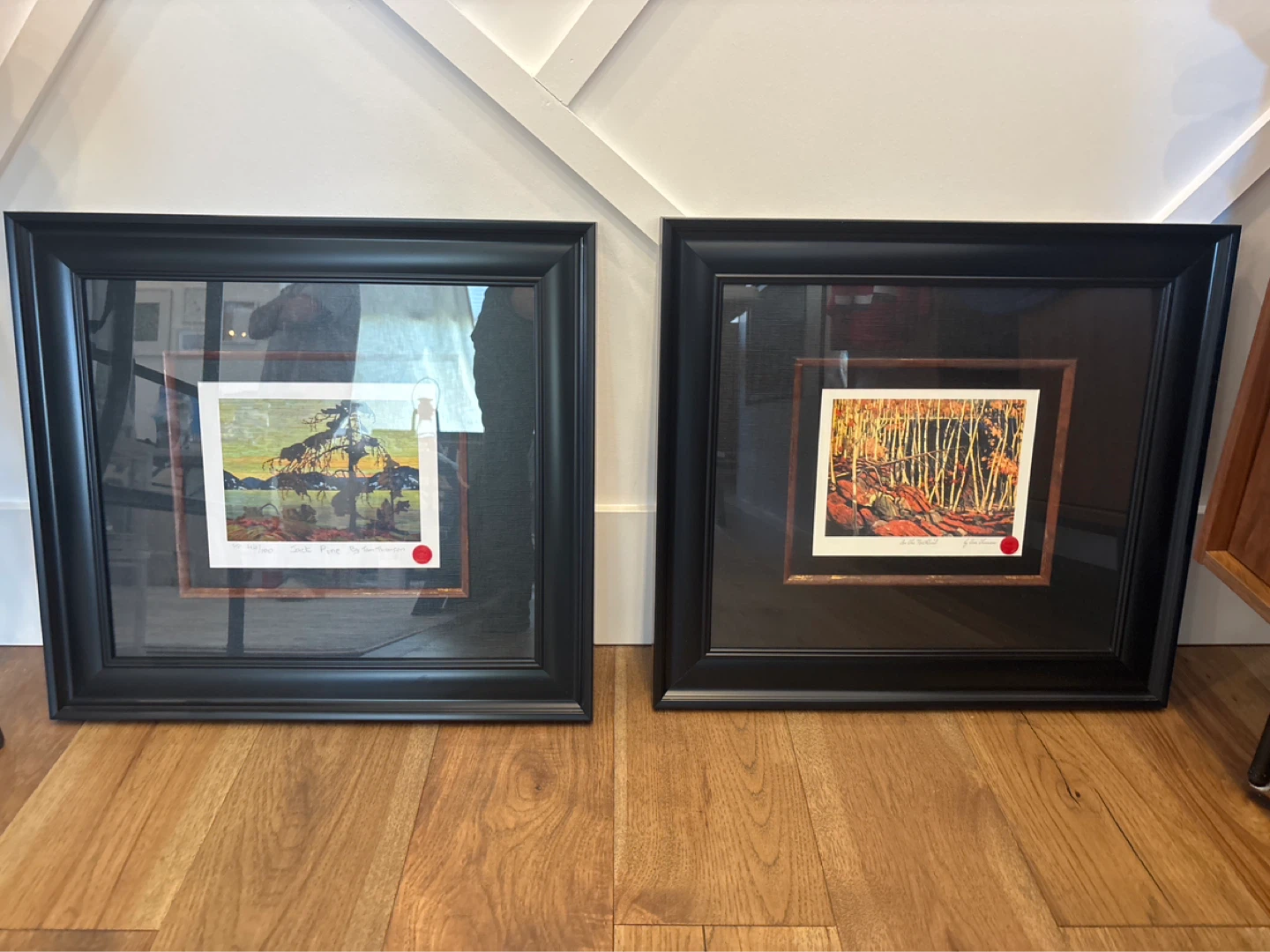 Two Framed Art Prints - "Jack Pine" and "In The Thicket"
