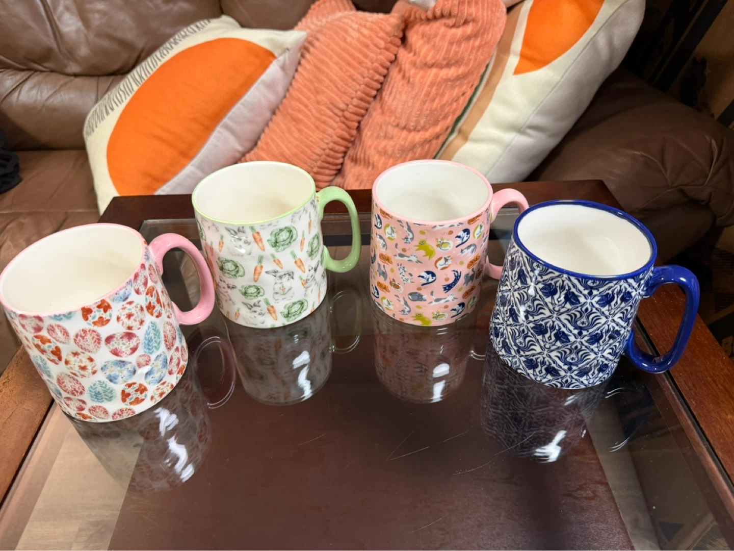Strawberry Street Mugs - Set of 4