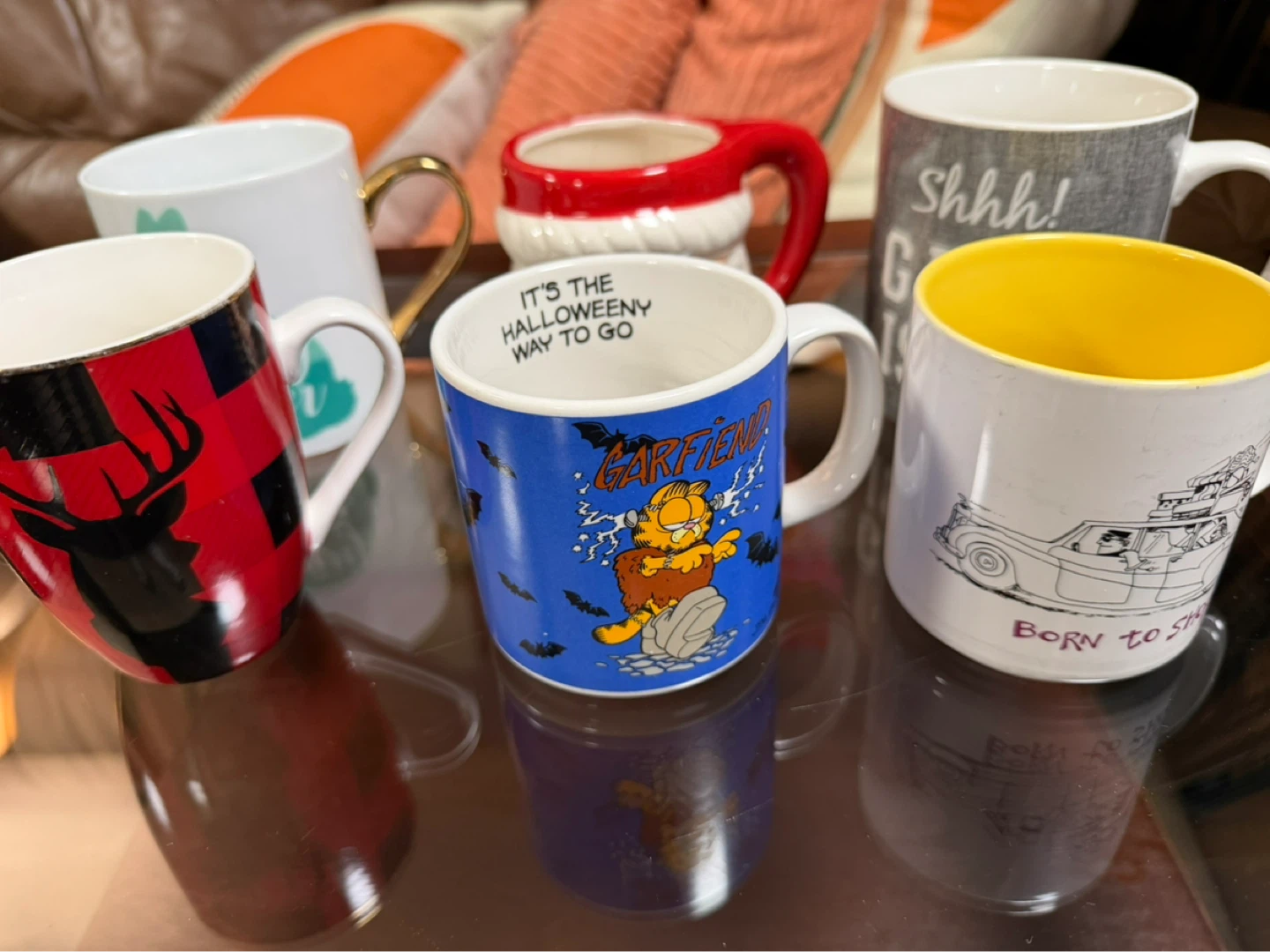 Assorted Collection of 6 Mugs