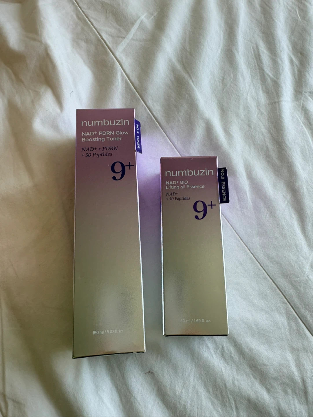 K beauty Numbuzin PDRN Toner + Essence