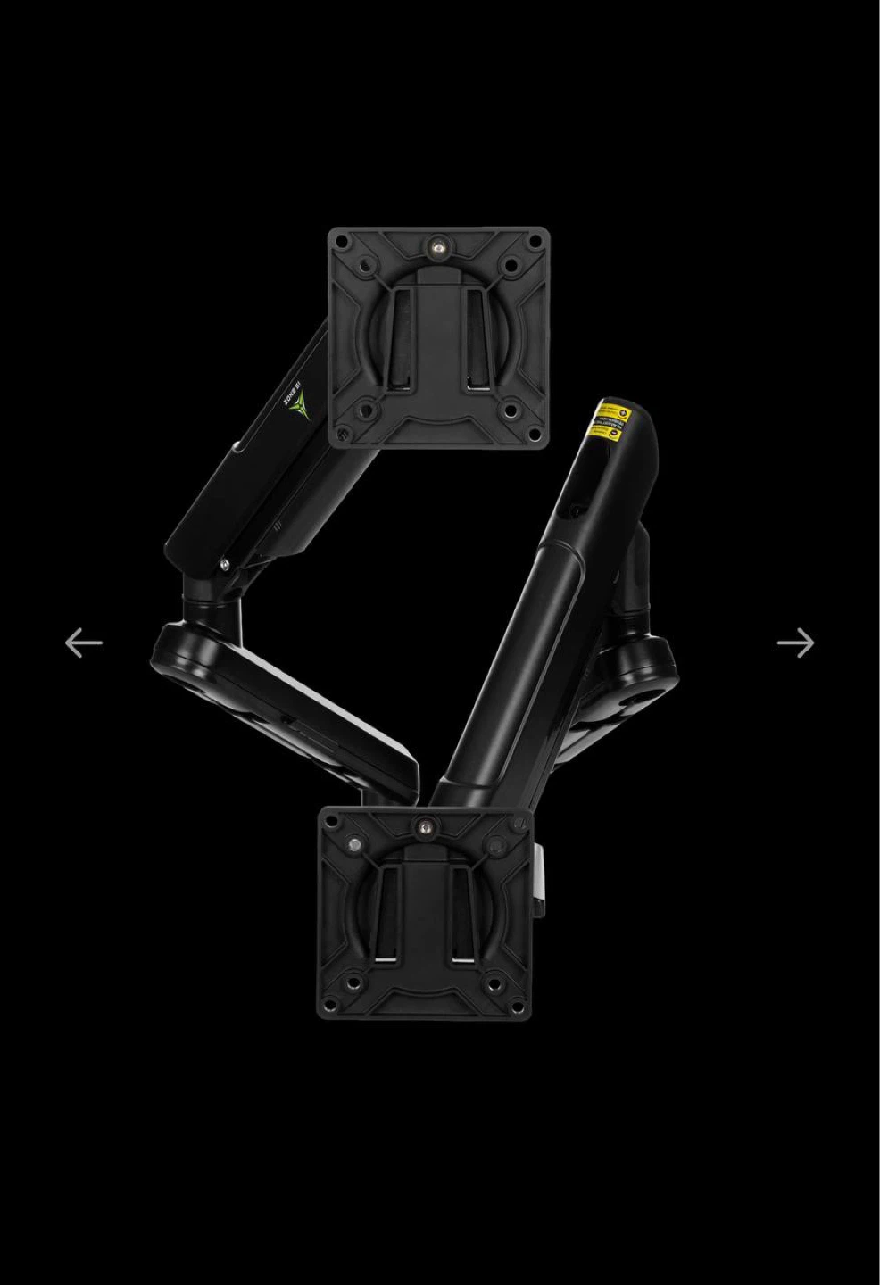 ZONE 51 TITAN Duo Dual Monitor Arm (13”-32”)