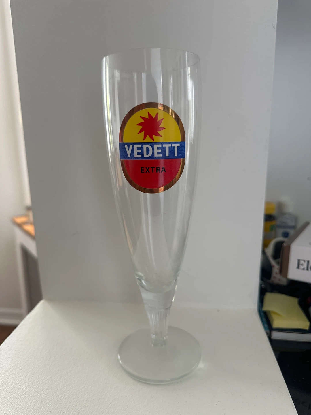 Vedett Extra Beer Glass