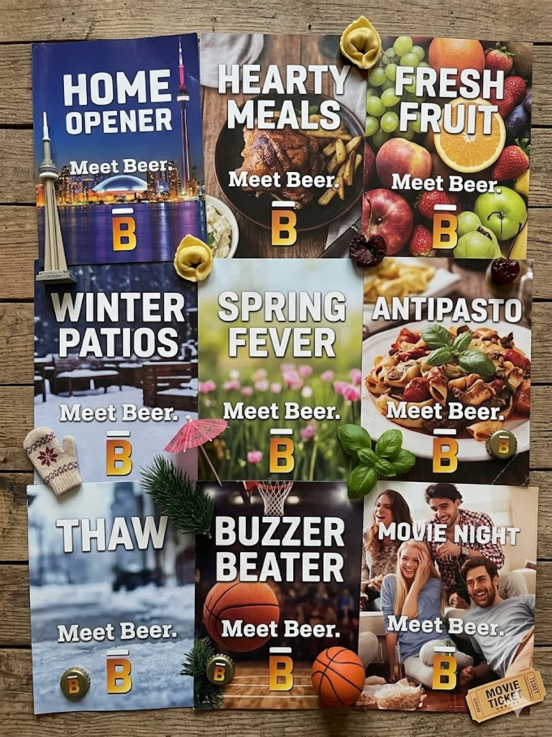 Beer Store ‘Meet Beer’ Poster Collection