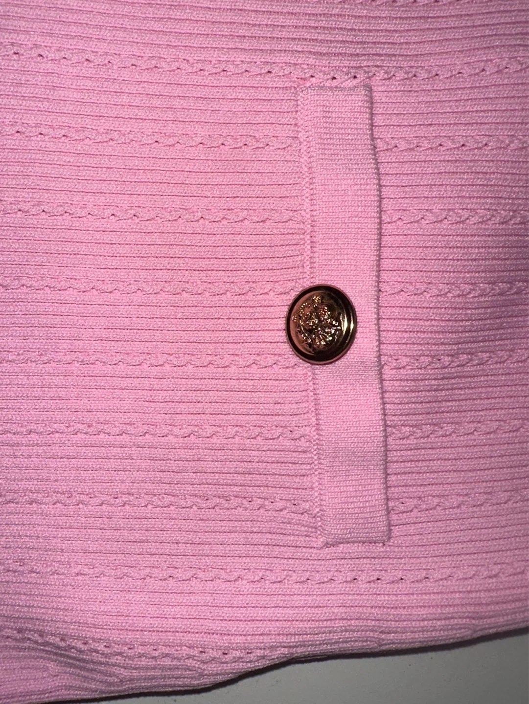 ZARA pink cardigan (Size M) + Skirt (Size S) Set - photo 4
