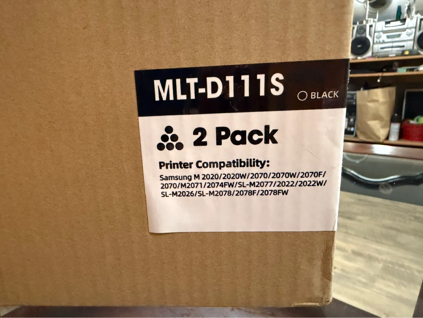 MLT-D111S Black Toner Cartridges - 2 Pack - photo 2