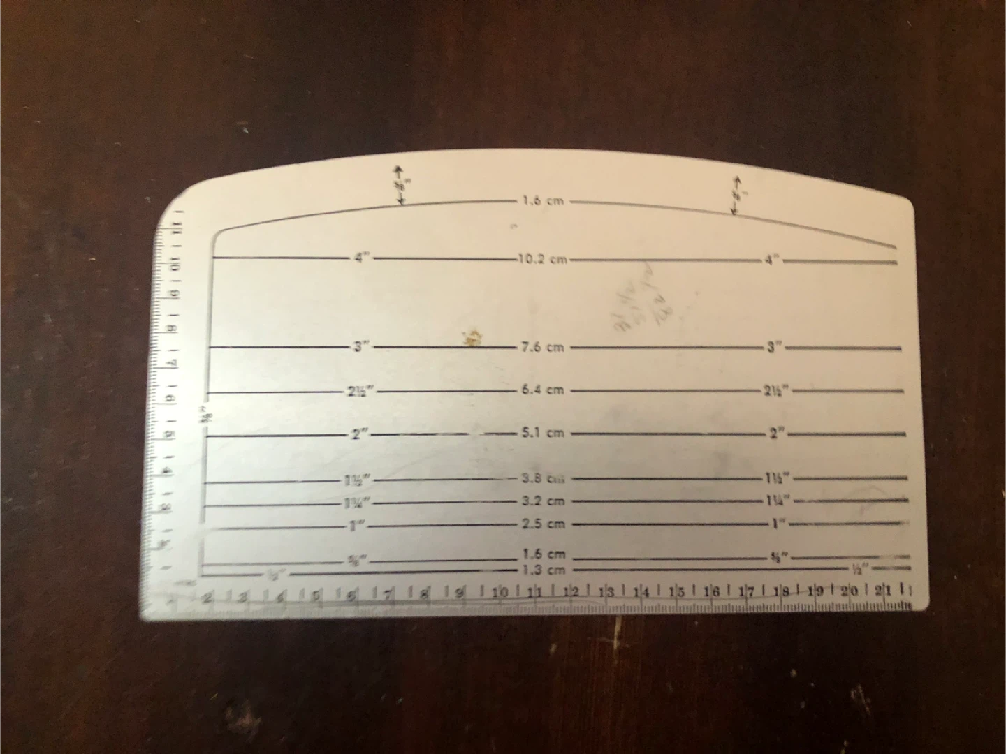 Vintage Sewing Hem Template. - photo 2