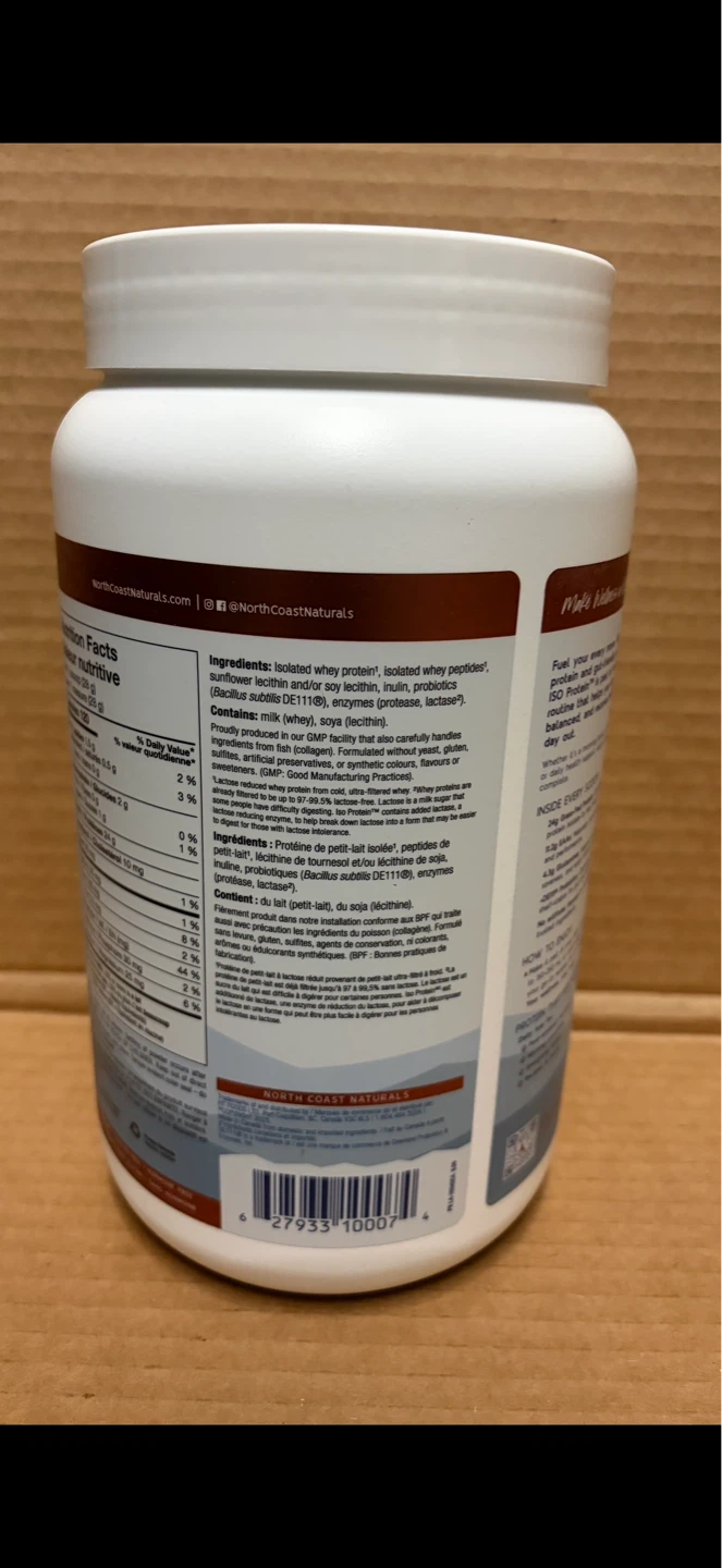 North Coast Naturals ISO Protein Unflavoured - photo 2