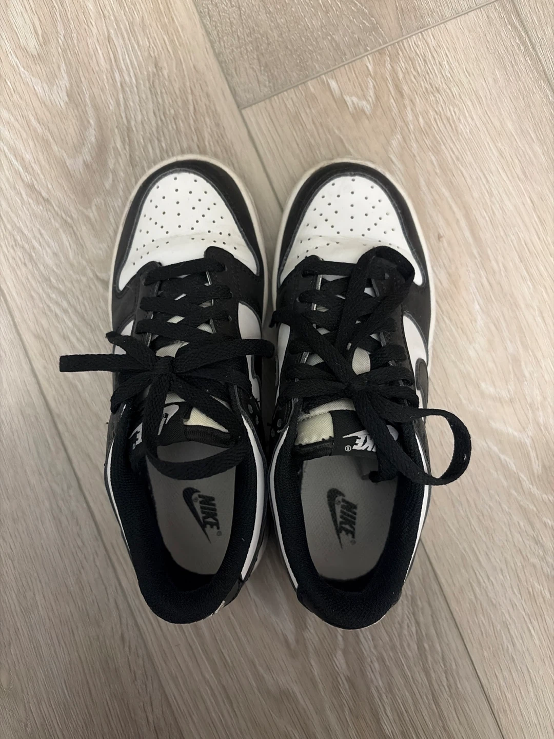 Nike Dunk Low Black White Sneakers