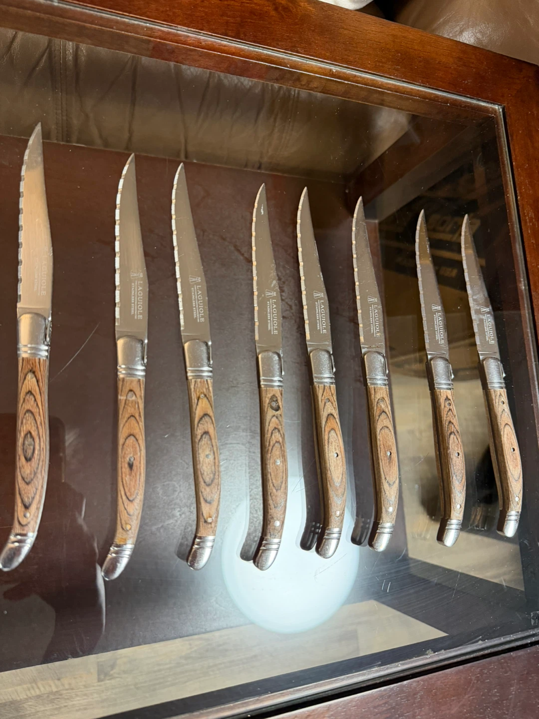 LAGUIOLE Stainless Steel Steak Knives Set - 8 Pieces - photo 3