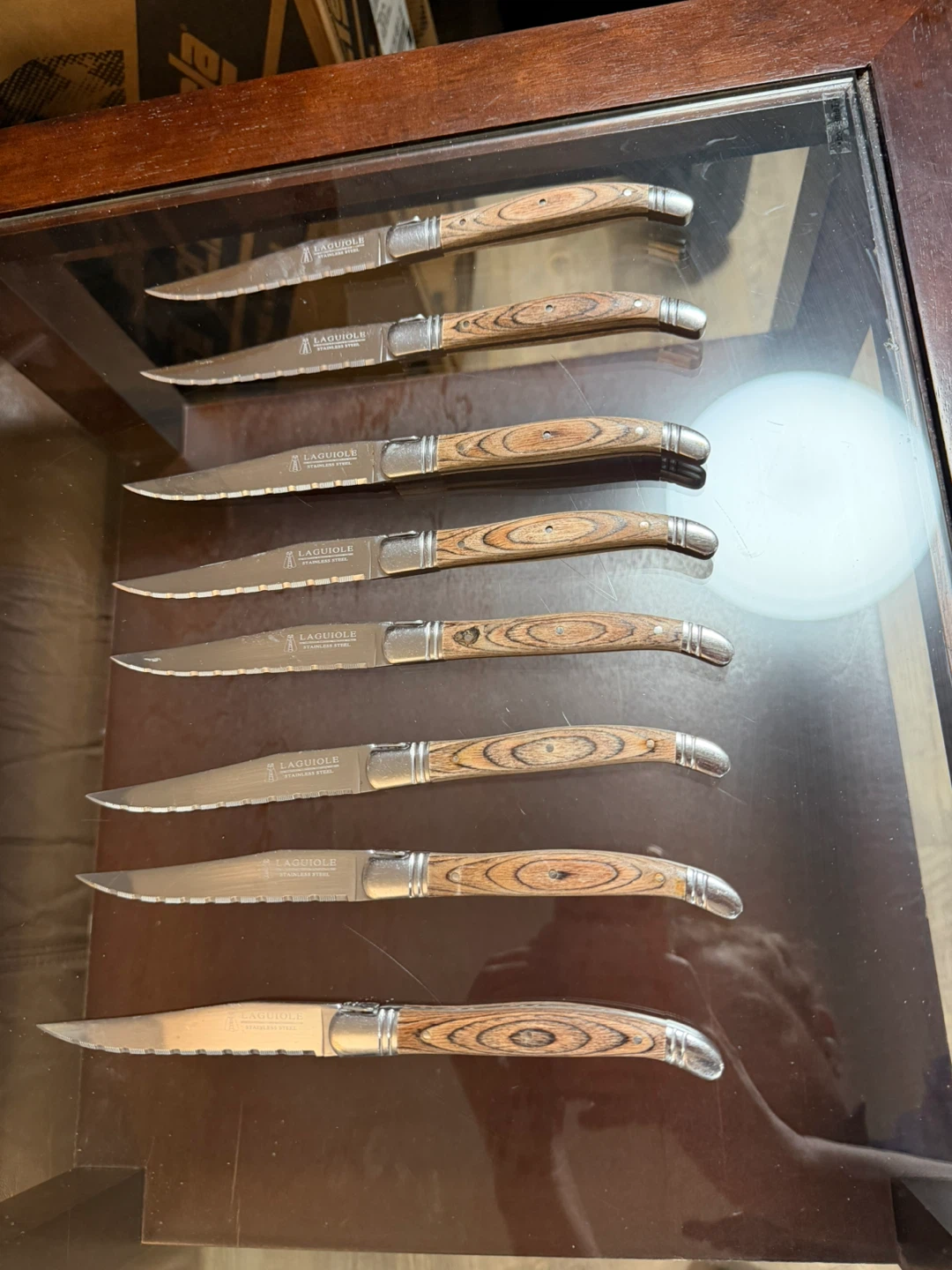 LAGUIOLE Stainless Steel Steak Knives Set - 8 Pieces - photo 4