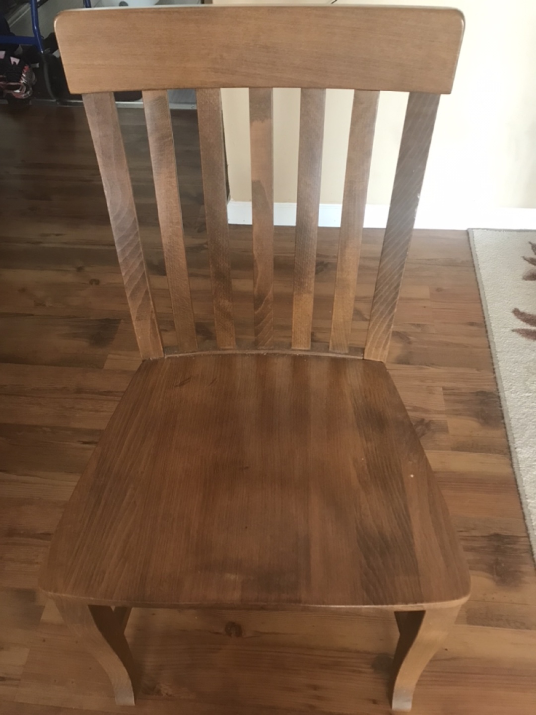 Set of four (4) Wooden Dining Chair