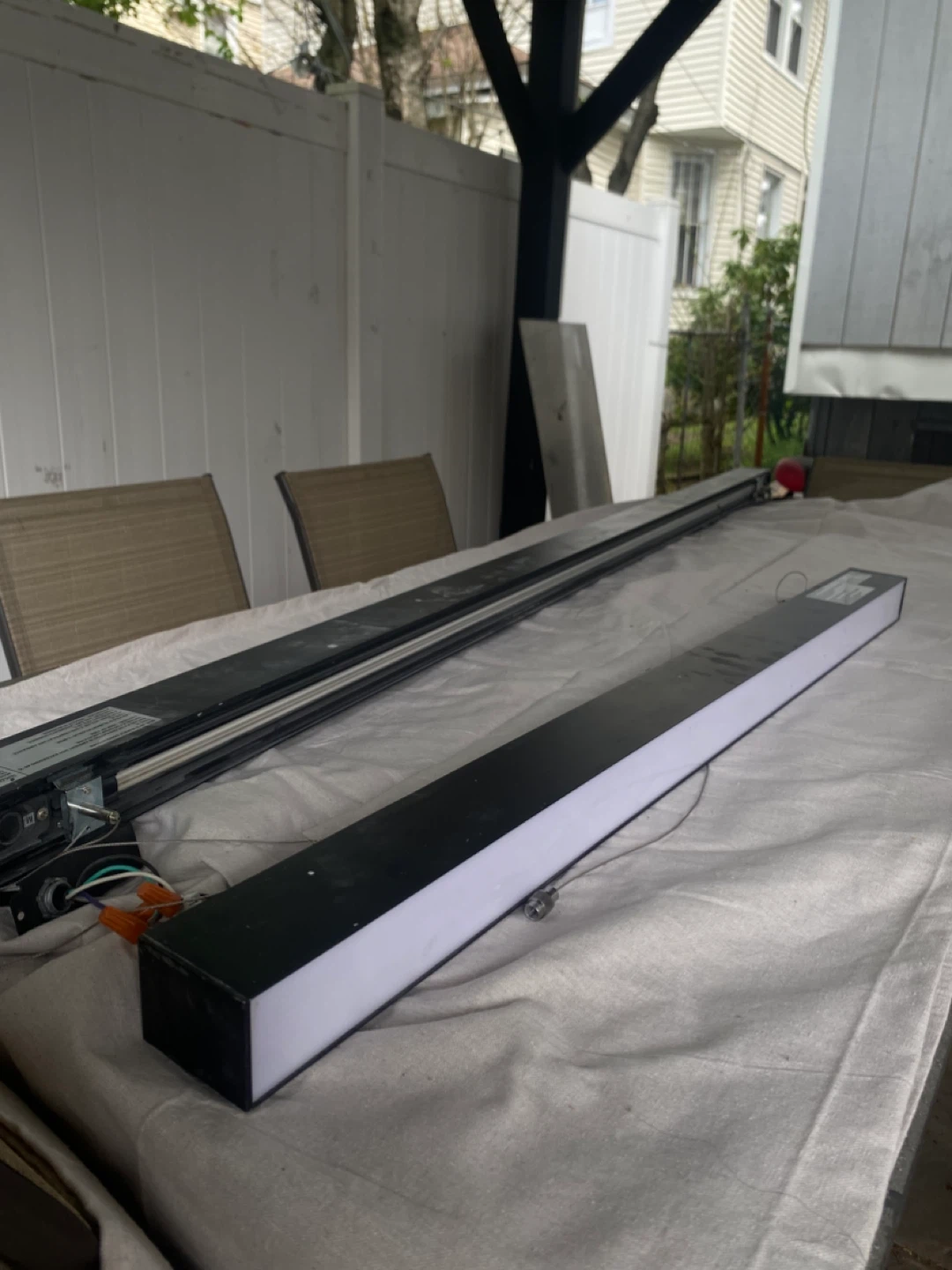 Linear LED Light Fixtures - Set of 2