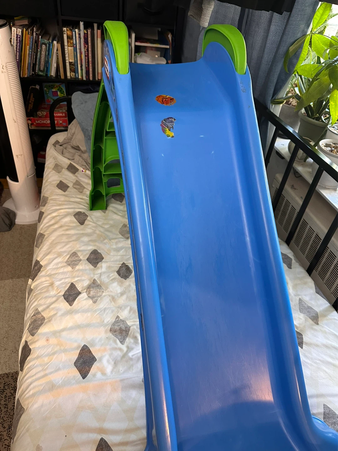 Little Tikes Blue and Green Toddler slide - photo 2
