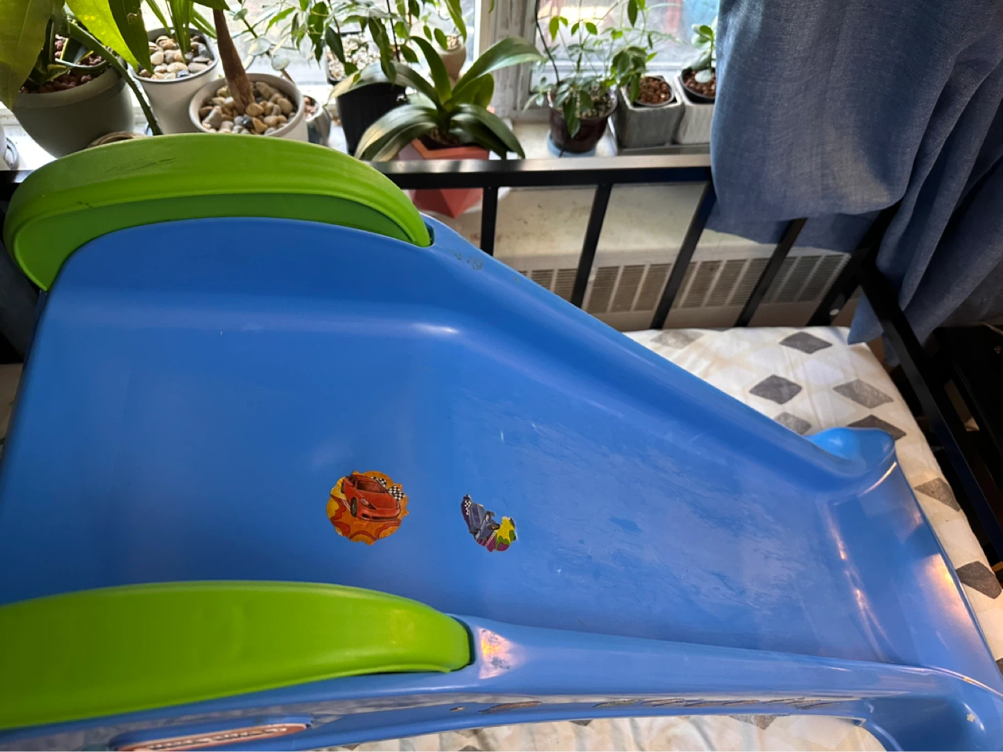Little Tikes Blue and Green Toddler slide - photo 4