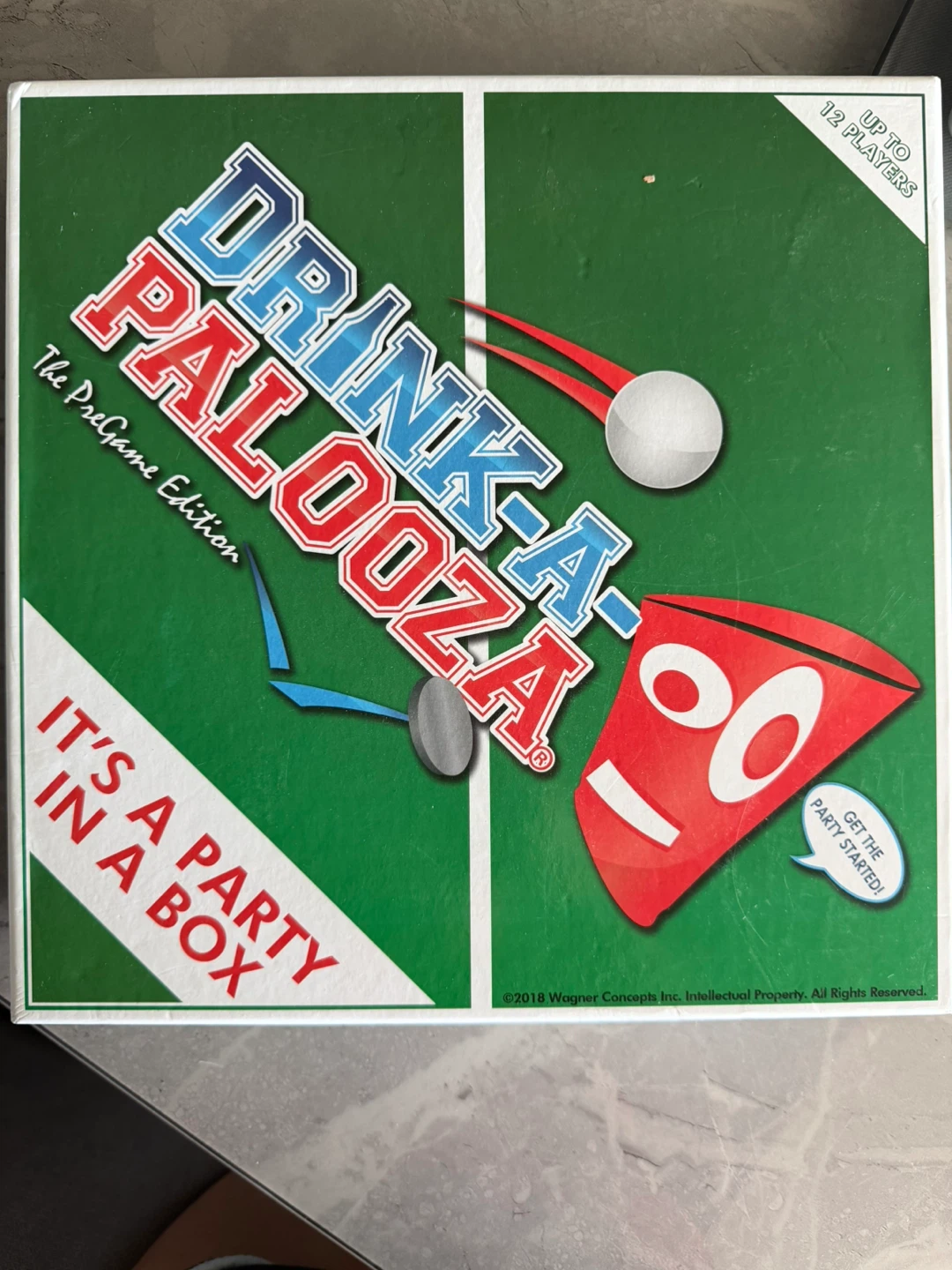 DRINK-A-PALOOZA Party Board Game - The PreGame Edition