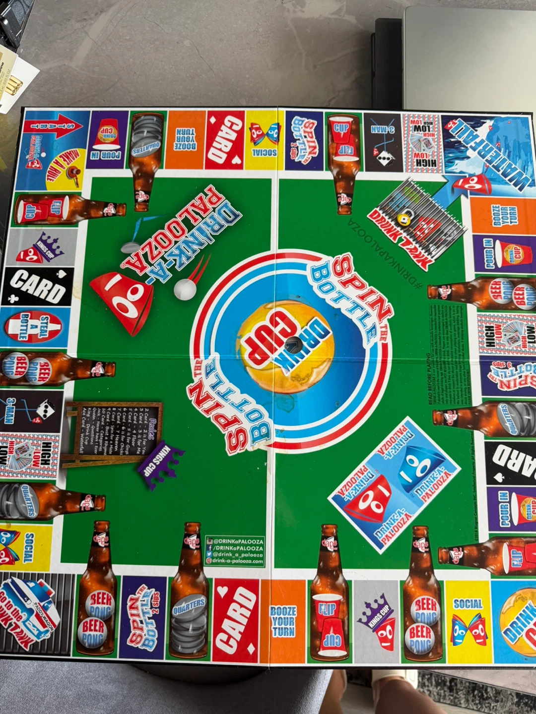 DRINK-A-PALOOZA Party Board Game - The PreGame Edition - photo 4