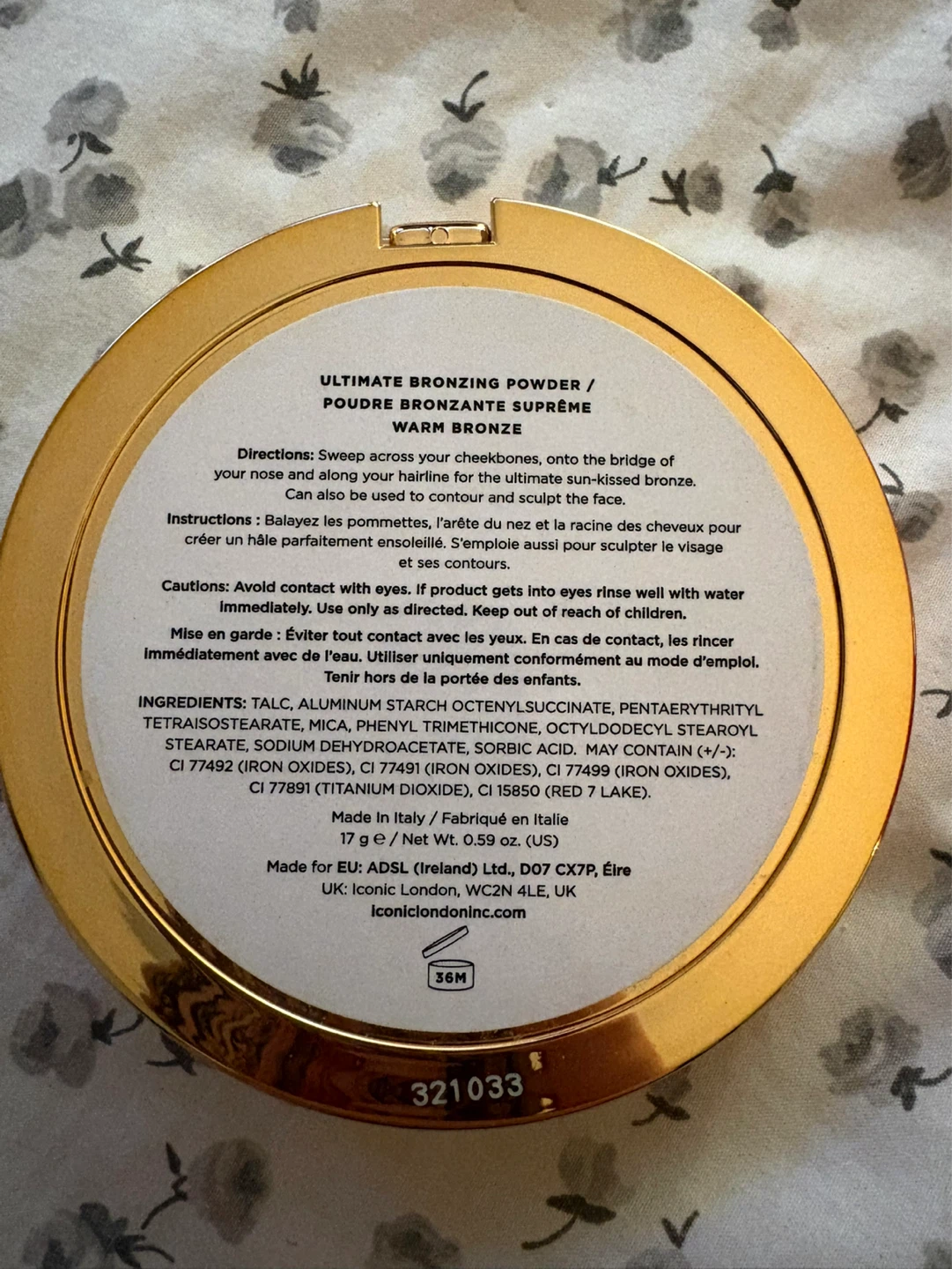 Iconic London Ultimate Bronzing Powder - Warm Bronze - photo 2