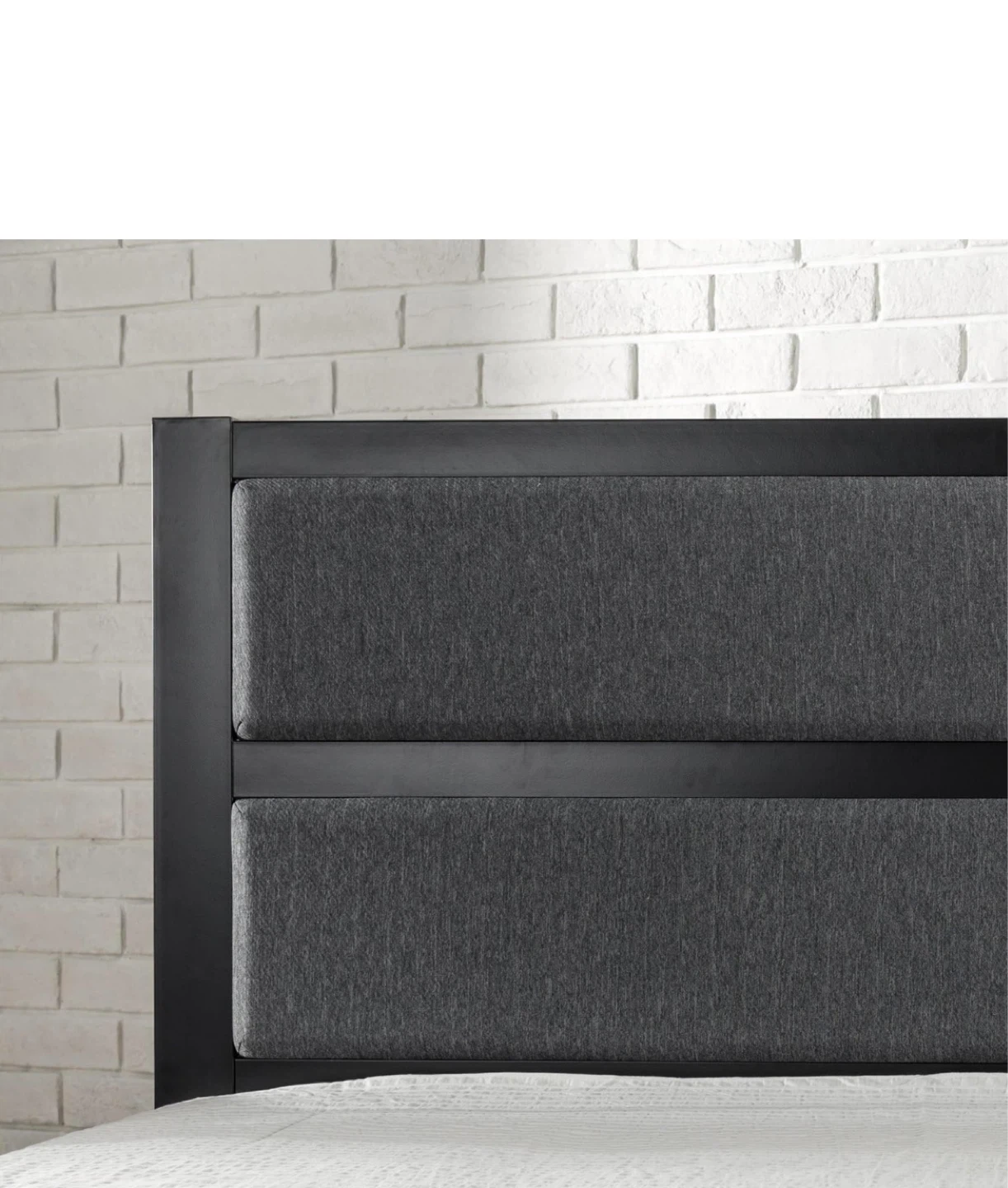 Queen Size Metal Bed Frame with Headboard - photo 4