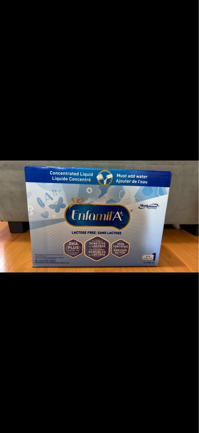 Enfamil A+ Lactose Free Concentrated Liquid Formula