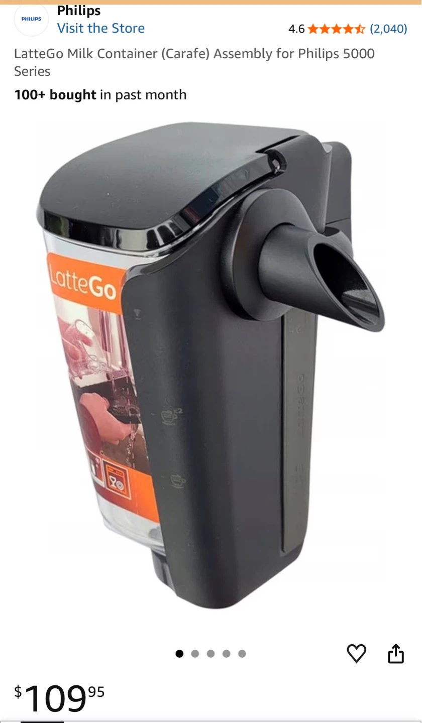 Philips LatteGo Milk Container