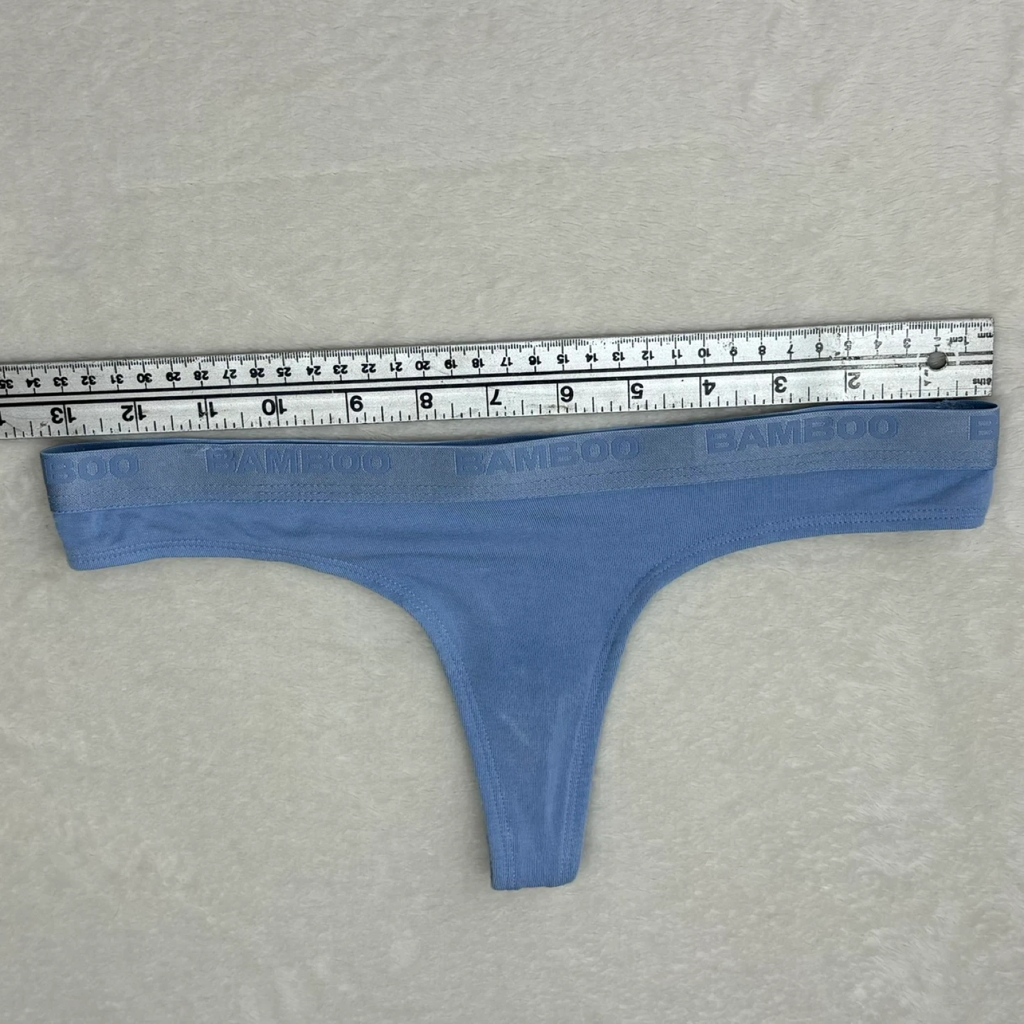 Bamboo Underwear Set of 3 Thong Cheeky Size M 3 Pack - photo 4