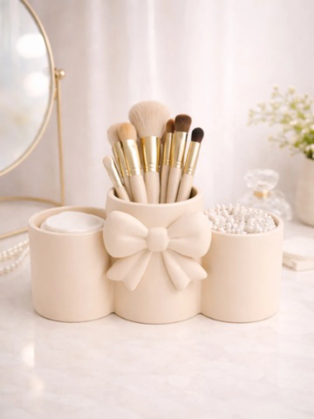 Bow Detail Desk Organizer - photo 2