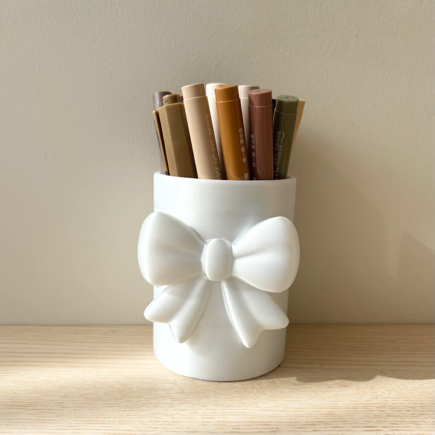 Bow Detail Desk Organizer - photo 3