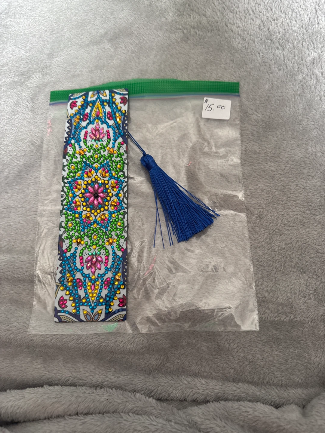 Diamond Art Bookmark with Tassel
