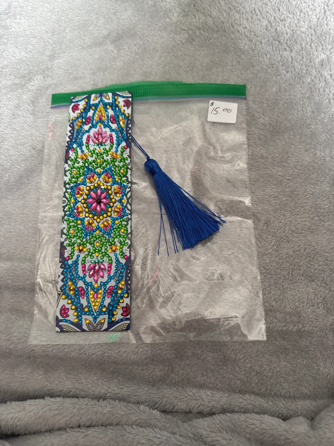 Diamond Art Bookmark with Tassel