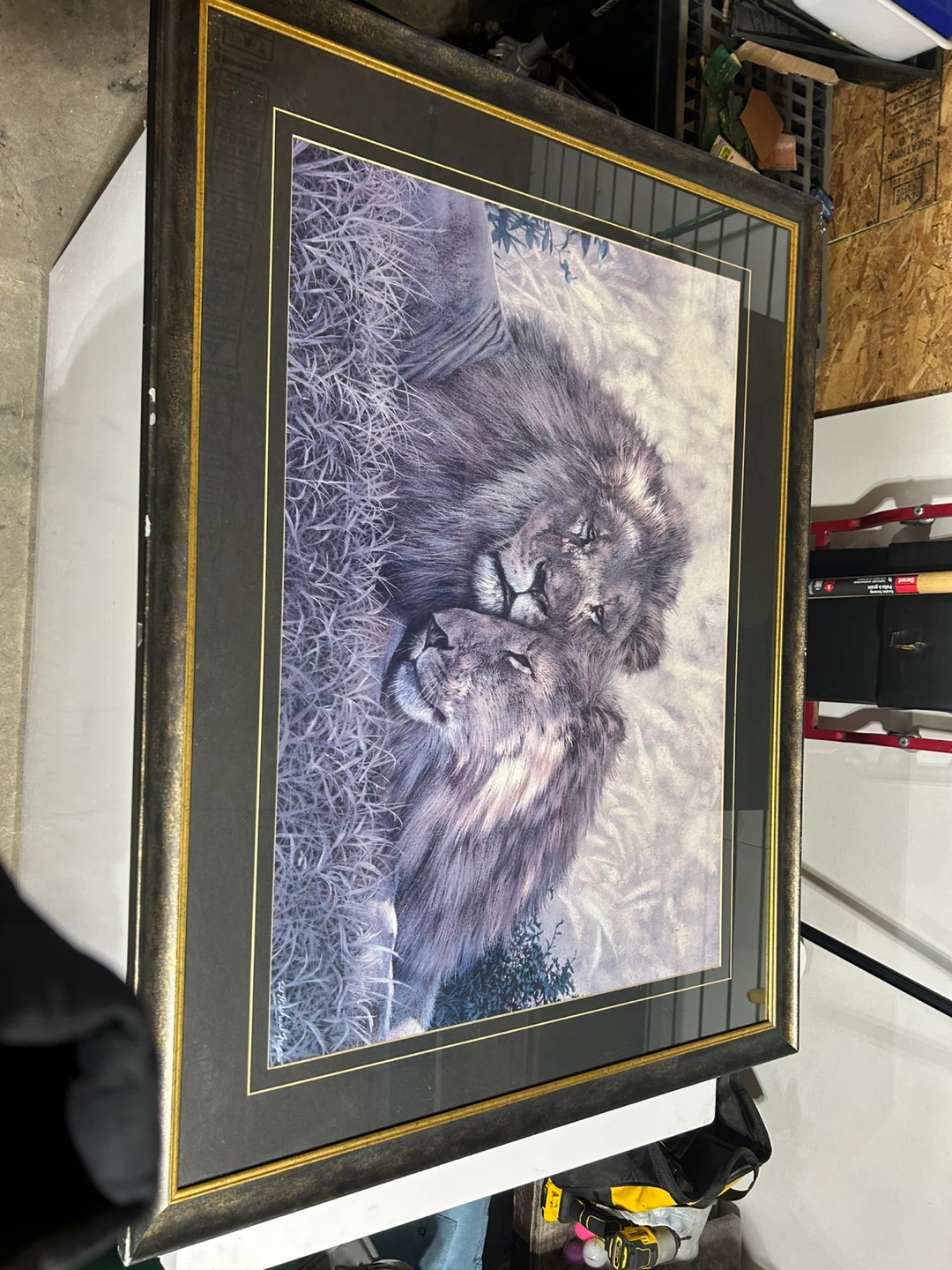 Large framed art