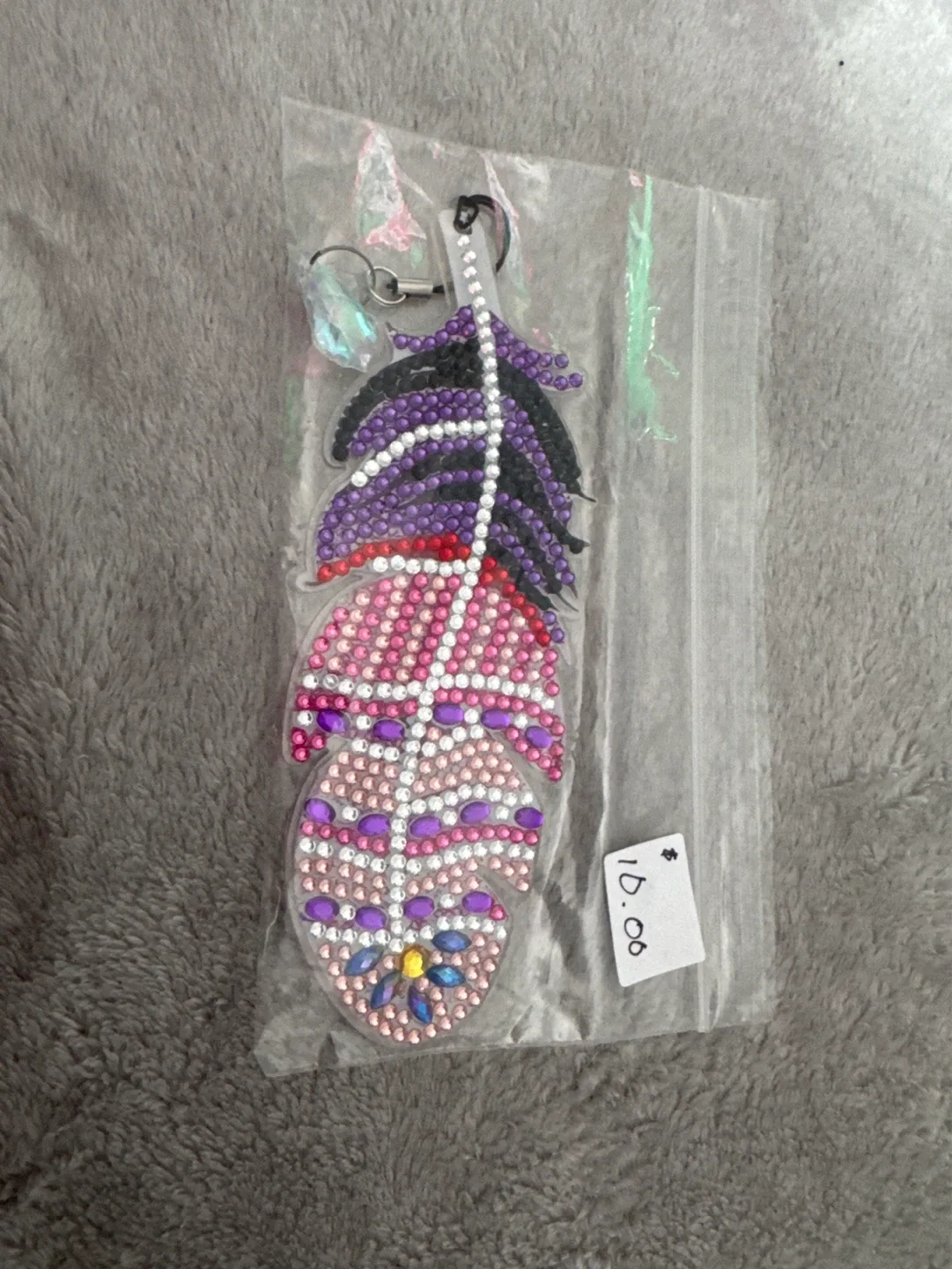 Feather book marker Diamond Painting