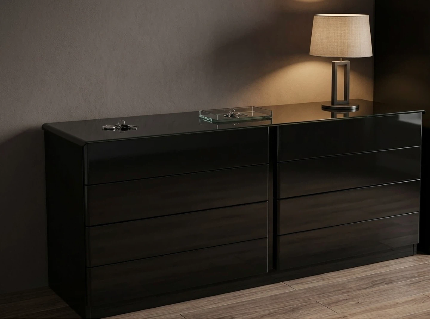 Furniture bundle-nightstand, wardrobe, dresser - photo 2
