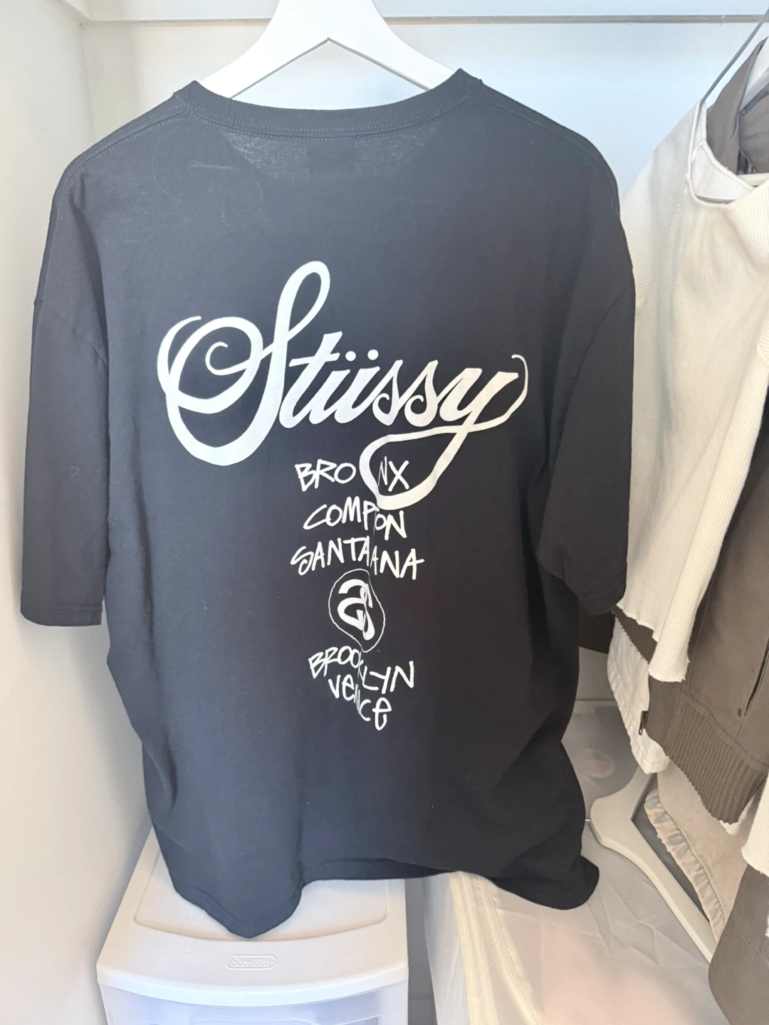 Stüssy Black Graphic Tee XL Streetwear - photo 2