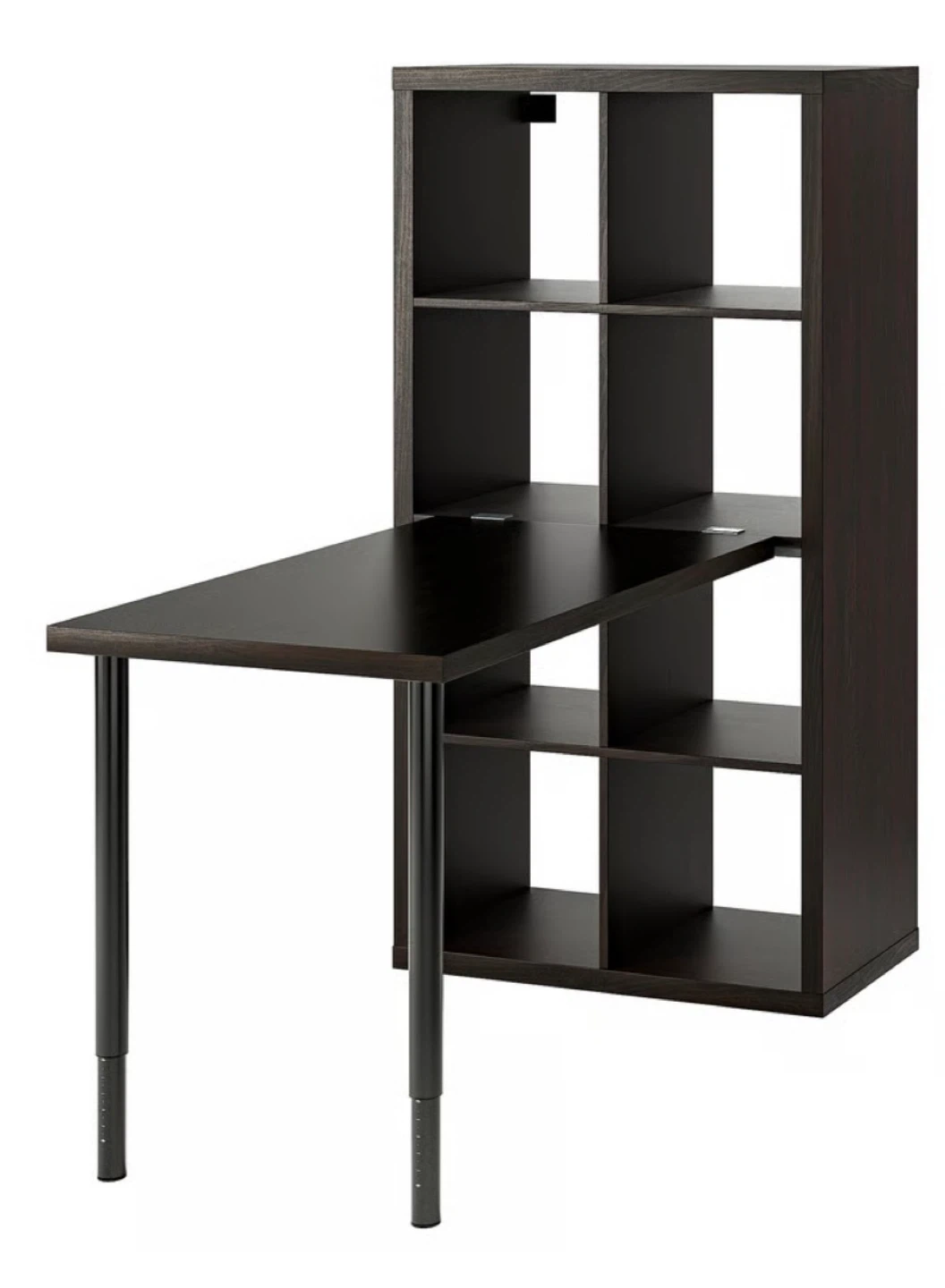 IKEA kallax linnmon Corner Desk with Shelving Unit - photo 3