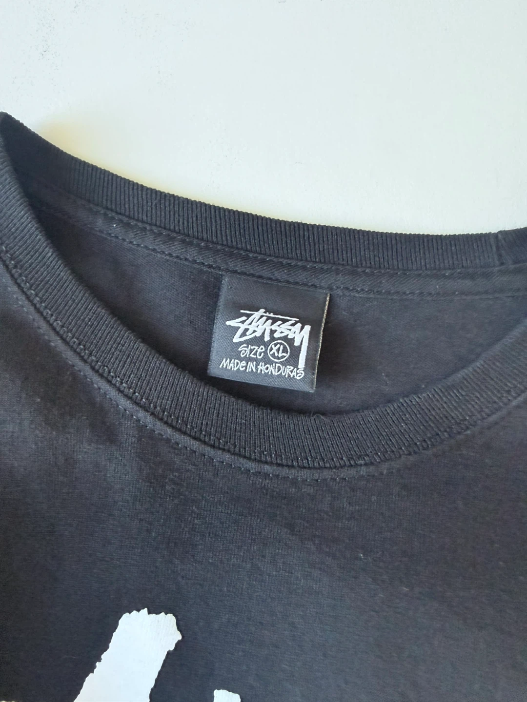 Stüssy Black Graphic Tee XL Streetwear - photo 3