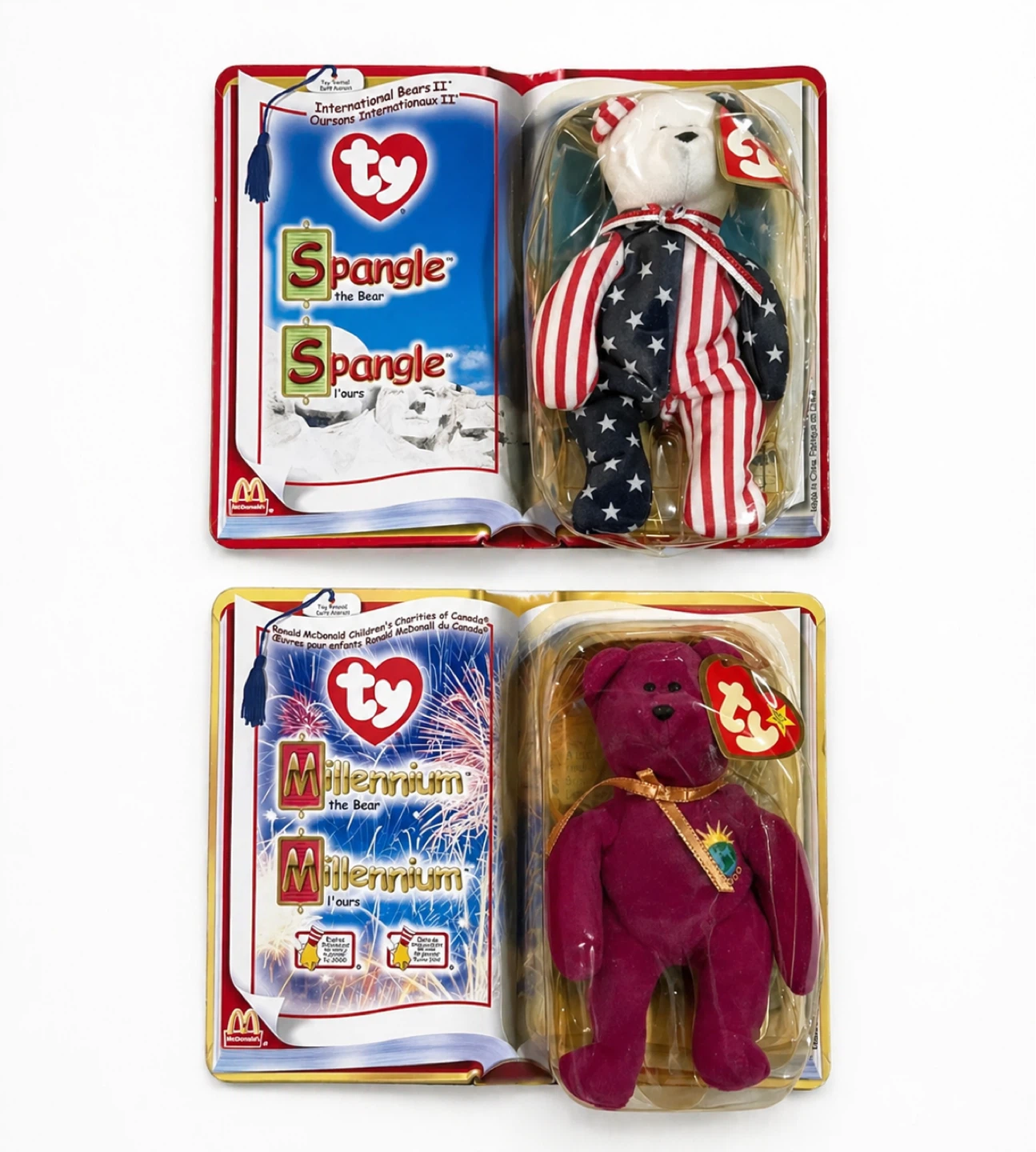 Vintage McDonald’s TY Beanie Babies – Sealed Set