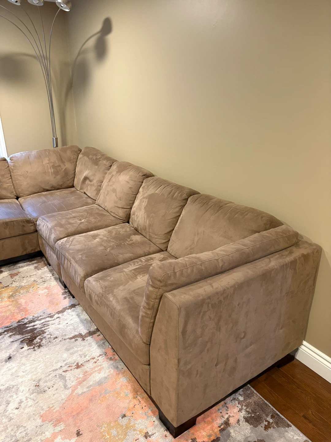Brown Sectional Sofa - photo 5