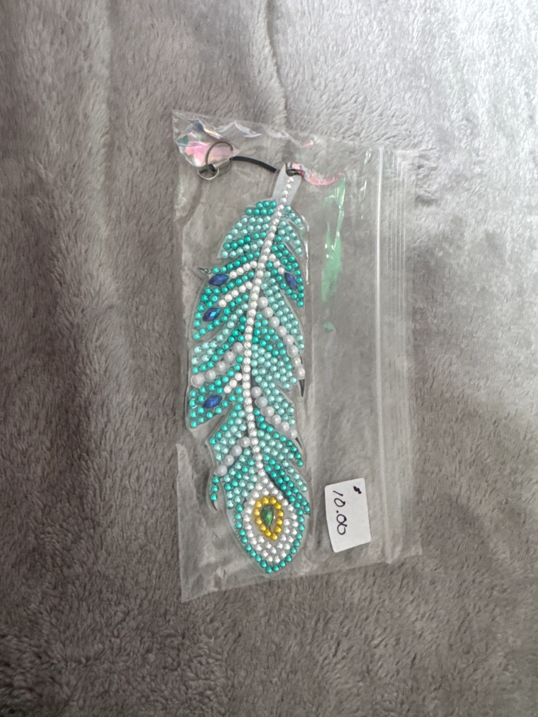 Diamond Painting Feather Book Marker