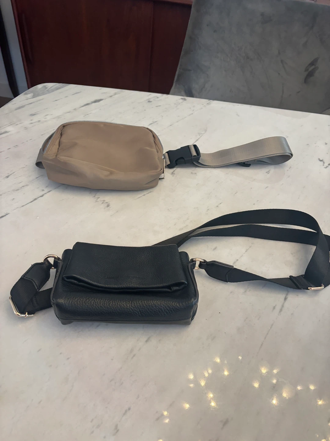 Leather pouch purse - photo 2