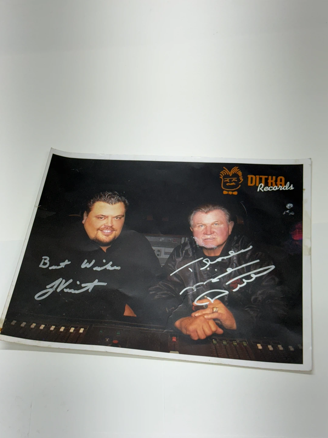 Autographed Ditko Records Photo - photo 2
