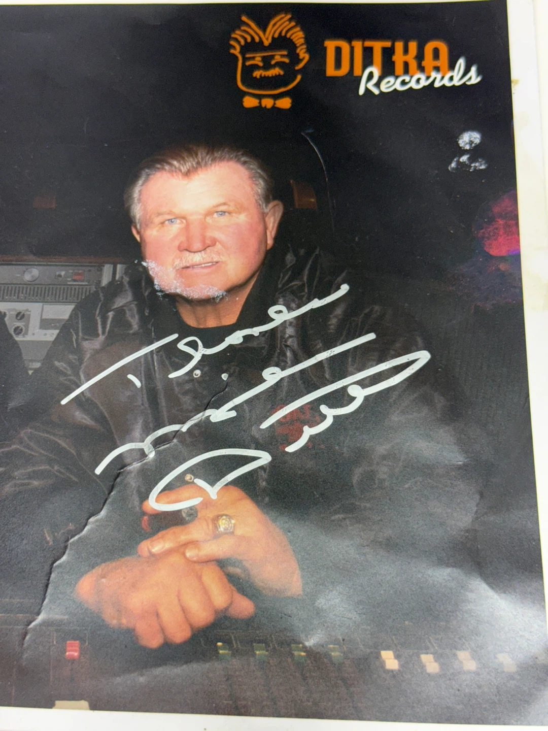 Autographed Ditko Records Photo - photo 4