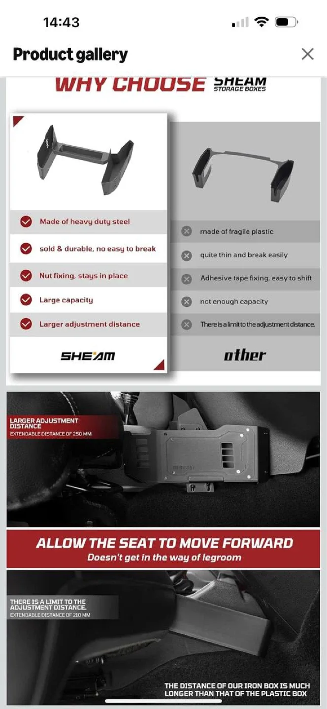JEEP WRANGLER CONSOLE ORGANIZER – SHEAM 🔥🚙 - photo 4