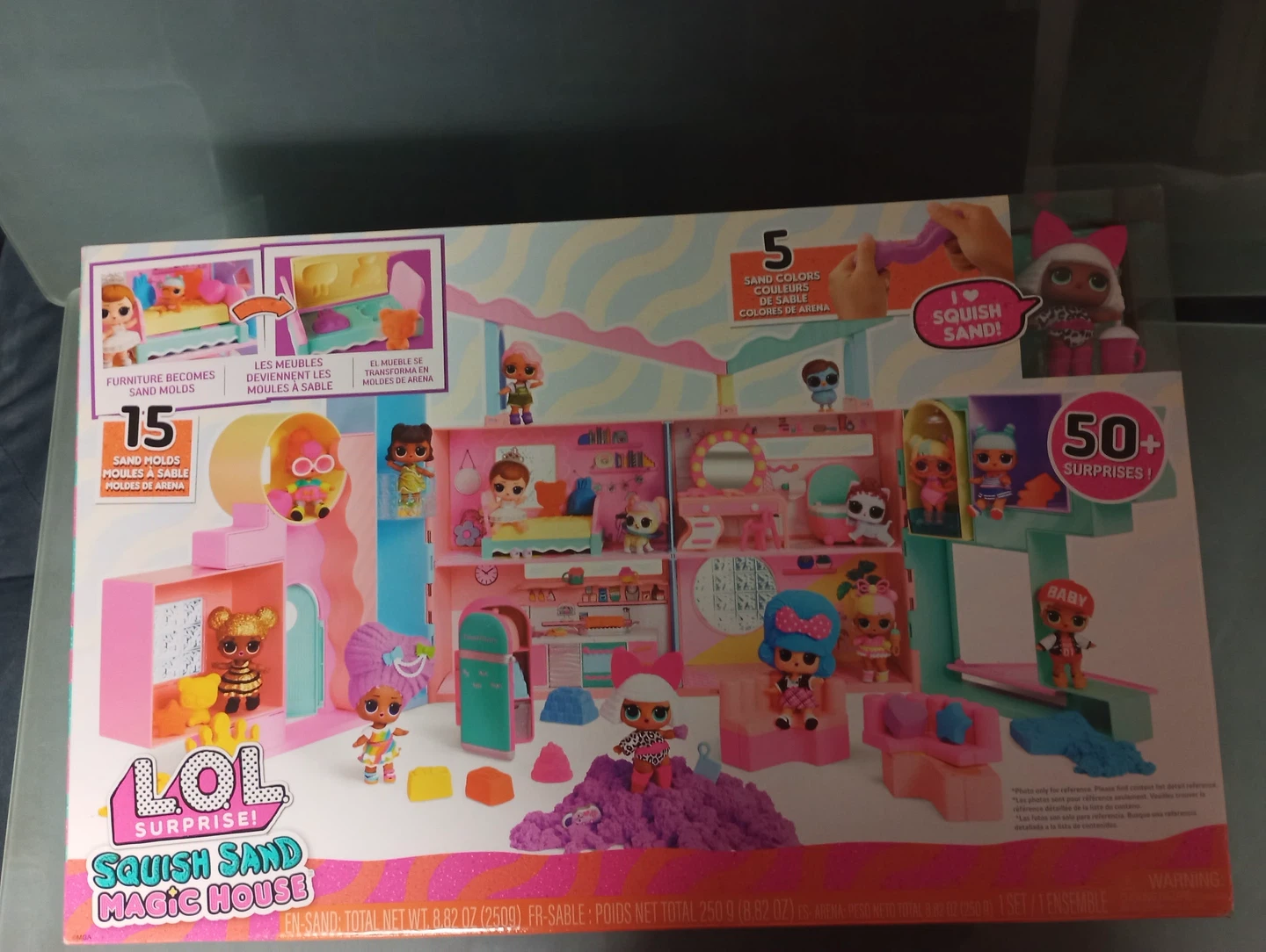 LOL Surprise! Squish Sand Magic House