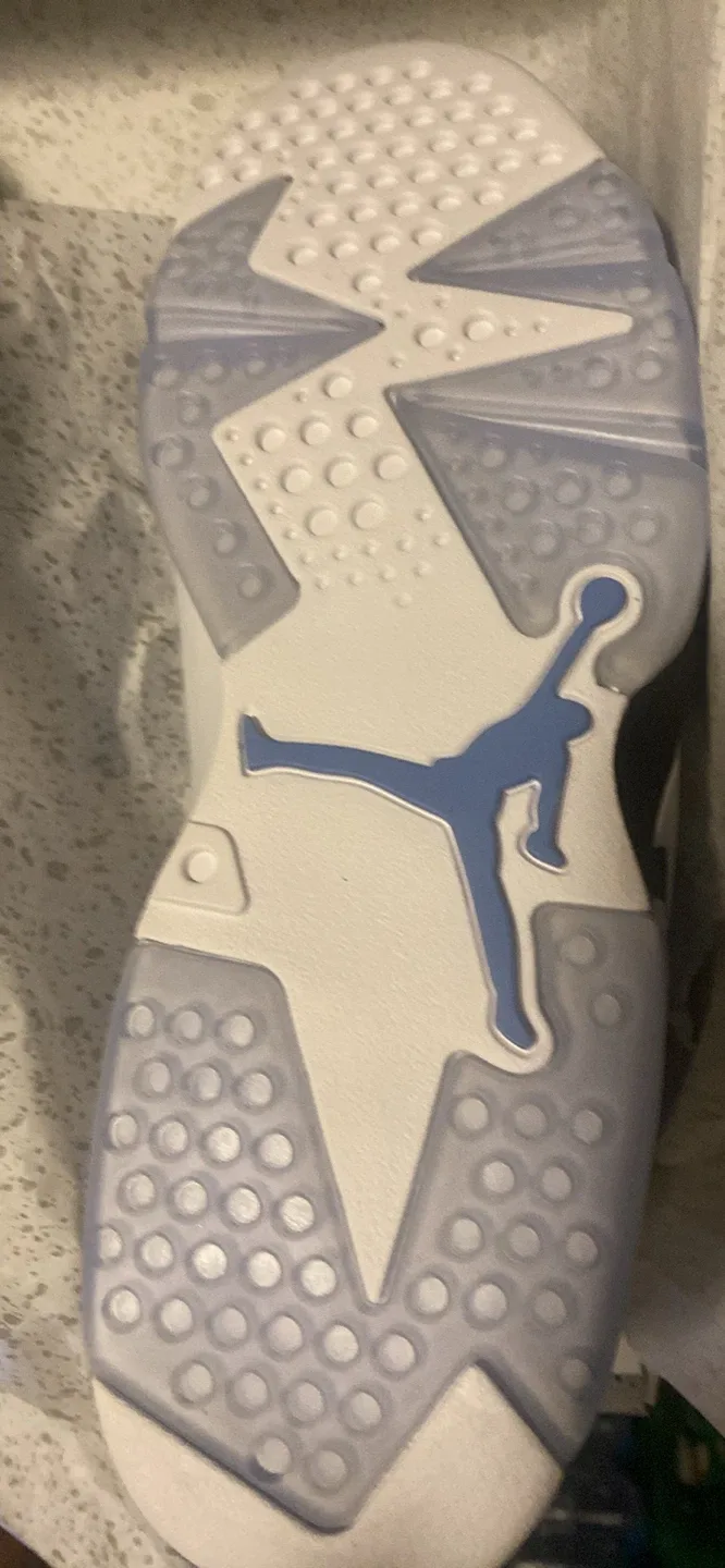 Air Jordan 6 Retro Men's 12 University Blue/White - photo 2