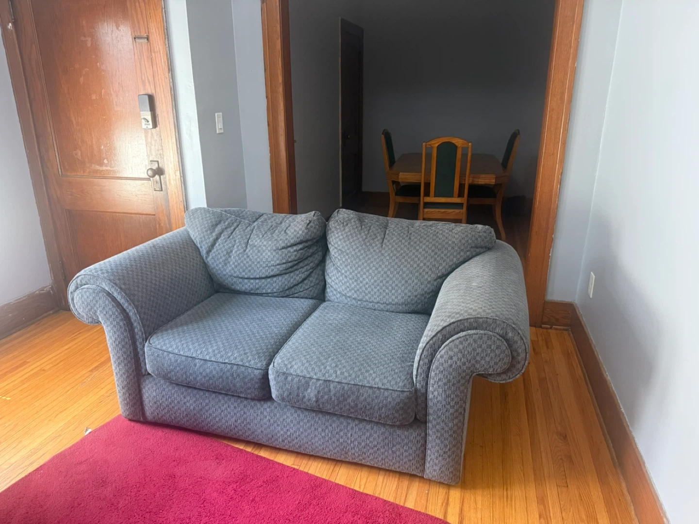 Grey Loveseat Sofa
