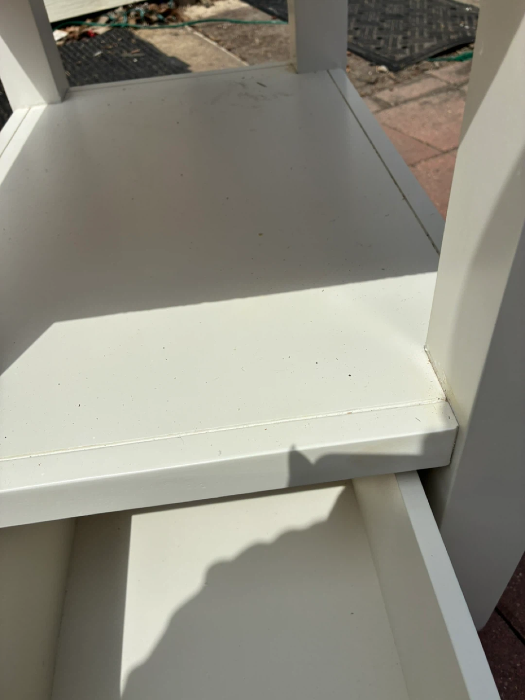 One drawer with USB and outlet connection night stand - photo 5