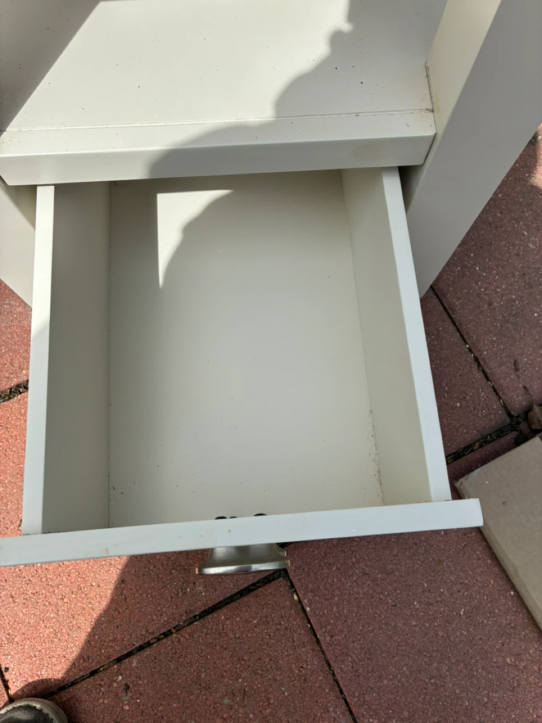 One drawer with USB and outlet connection night stand - photo 3