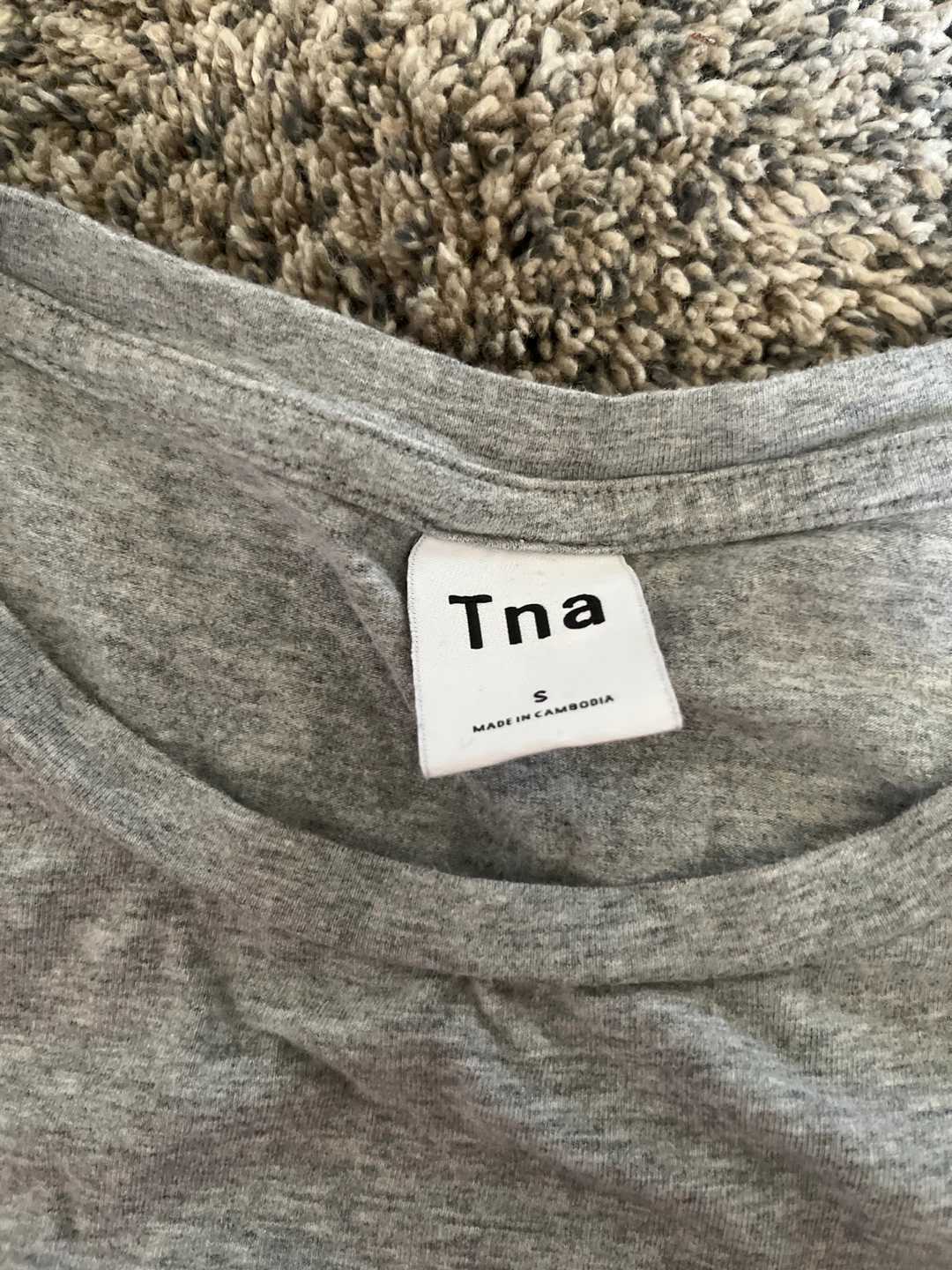 Tna Grey cropped shirt Size S - photo 2