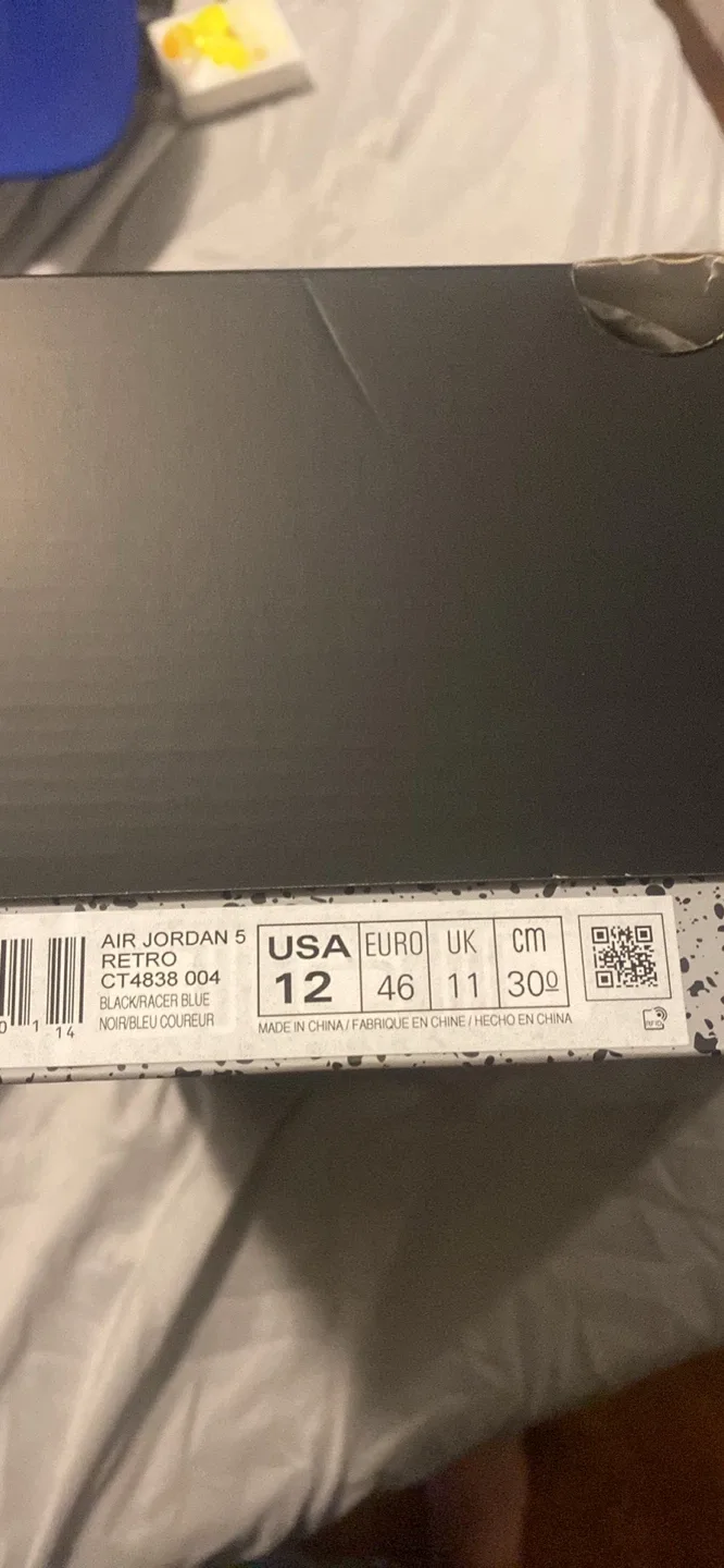 Air Jordan 5 Retro Sneakers - Size 12 - photo 3